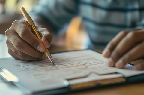 Voter Registration Form Image