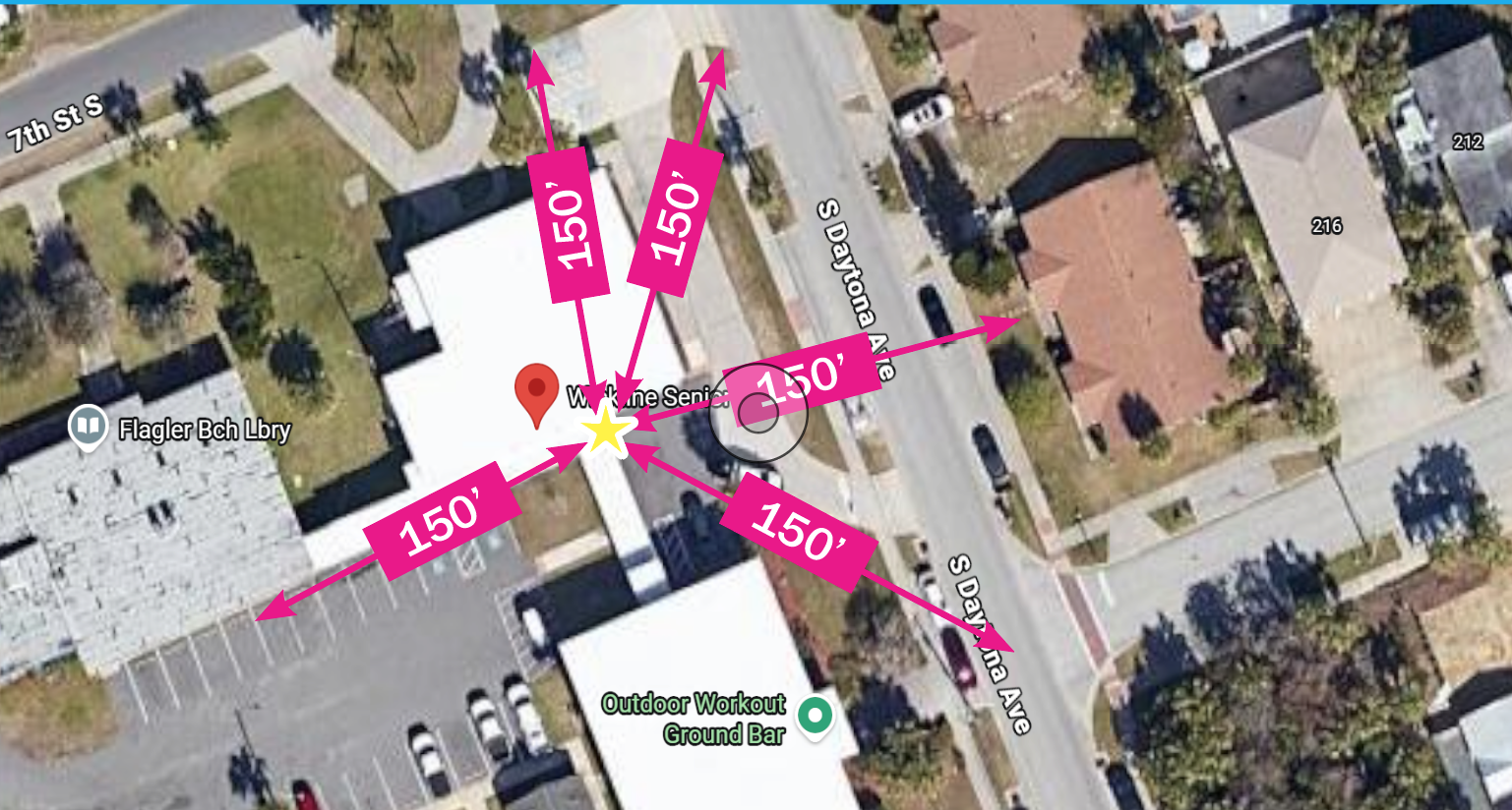 No Solicitation Zone - Wickline Senior Center