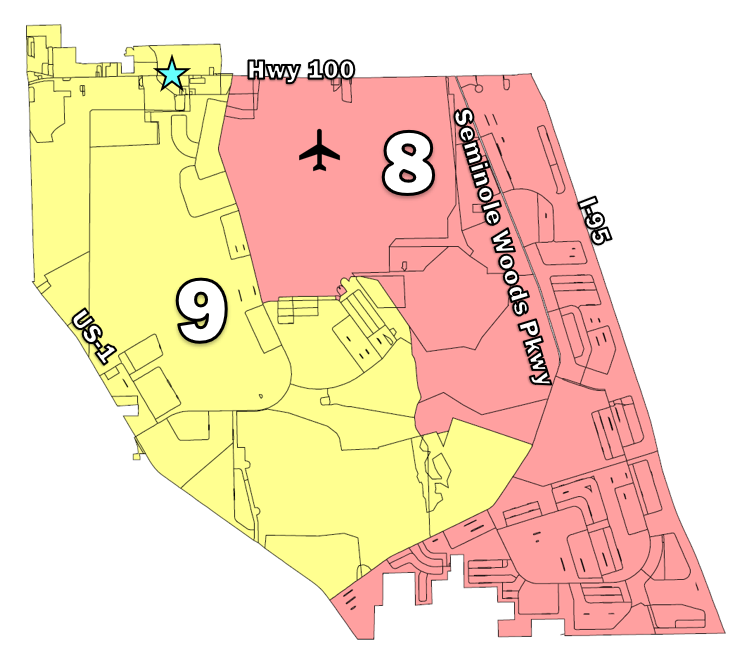 Precincts 8 and 9