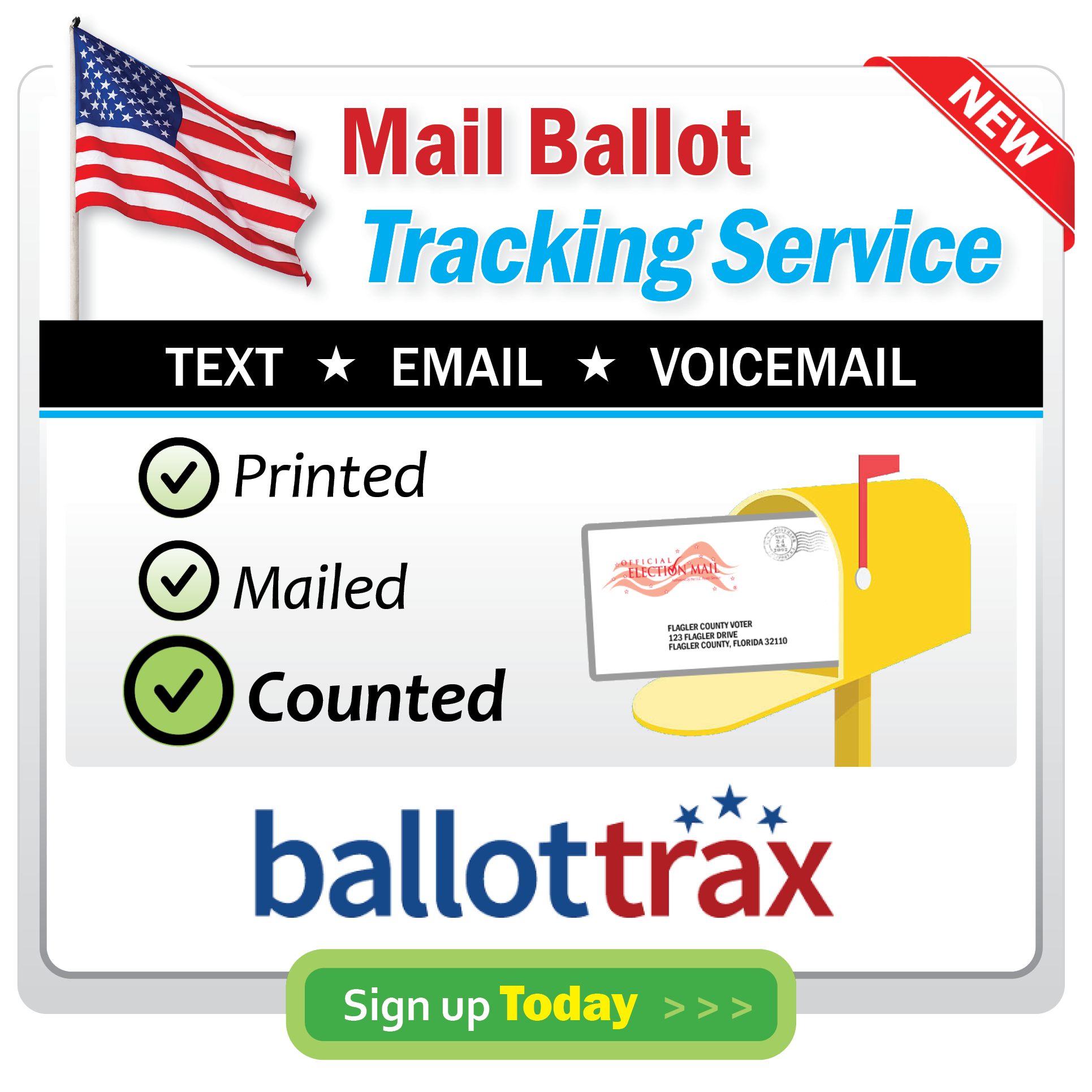 Sign Up For Ballot Trax