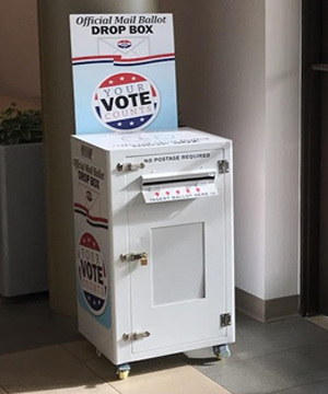 Early Voting Drop Box